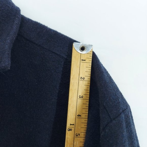 ASOS shacket mens size medium navy blue - Picture 7 of 10